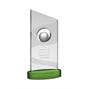 Engraved Optical Crystal Golf Award thumbnail
